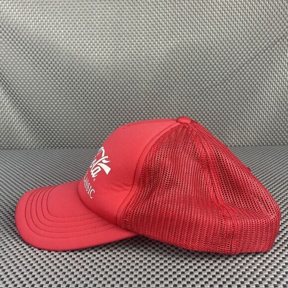 Vintage Coca Cola Hat Adult One Size Red Mesh Snapback American Needle Inc - Picture 3 of 10